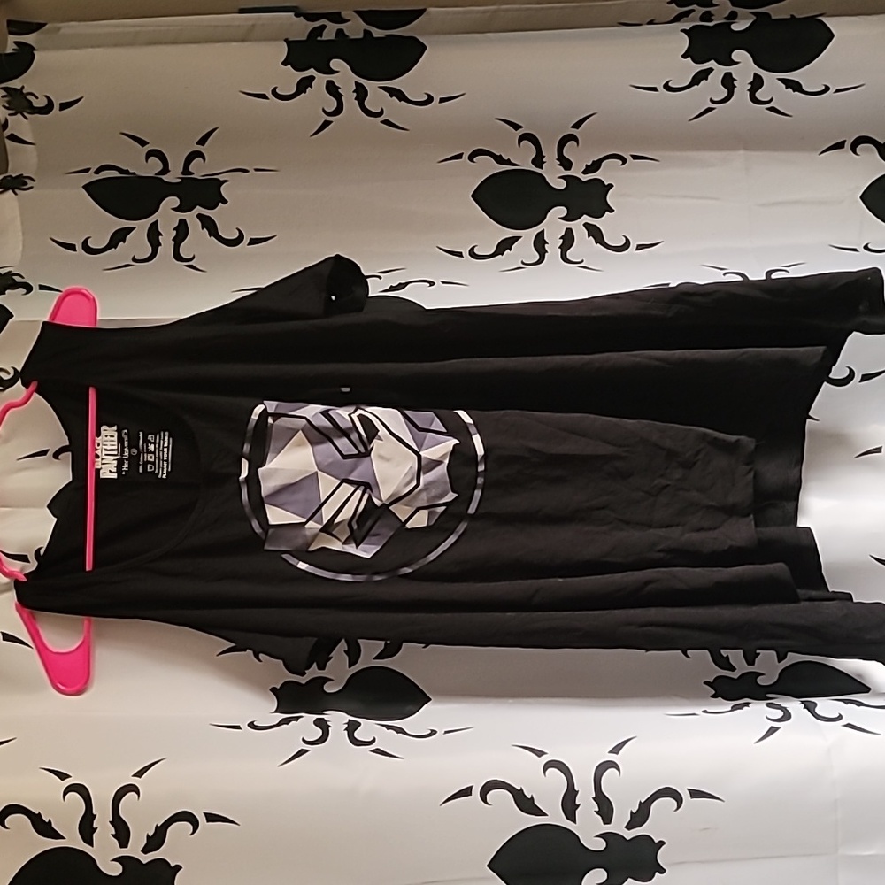 Black panther cold shoulder shirt plus sized 2 2xl Her Universe